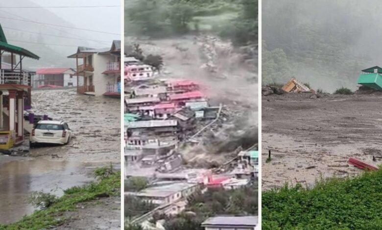 उत्तरकाशी में बादल फटने से तबाही, विनाशकारी बाढ़ से बह गए होटल-होमस्टे